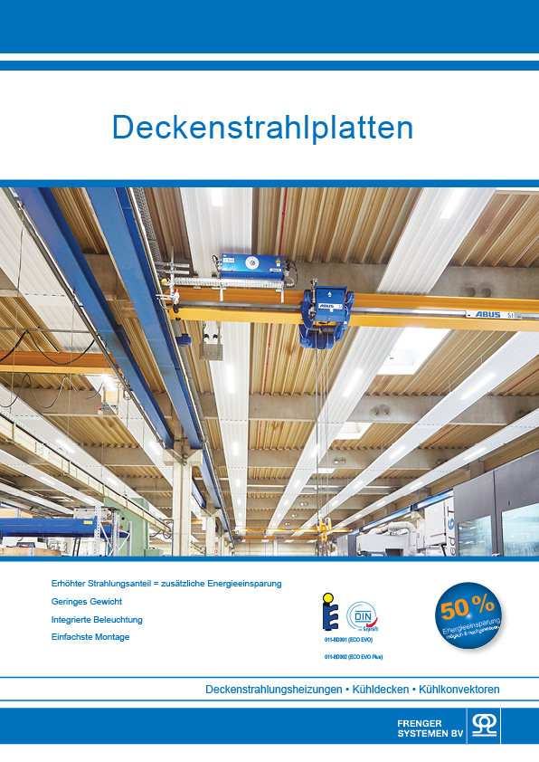 Prospekt Deckenstrahlplatten