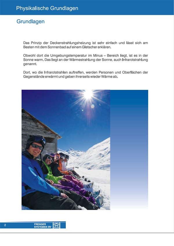 SPhysikalische Grundlagen der Deckenstrahlungsheizung